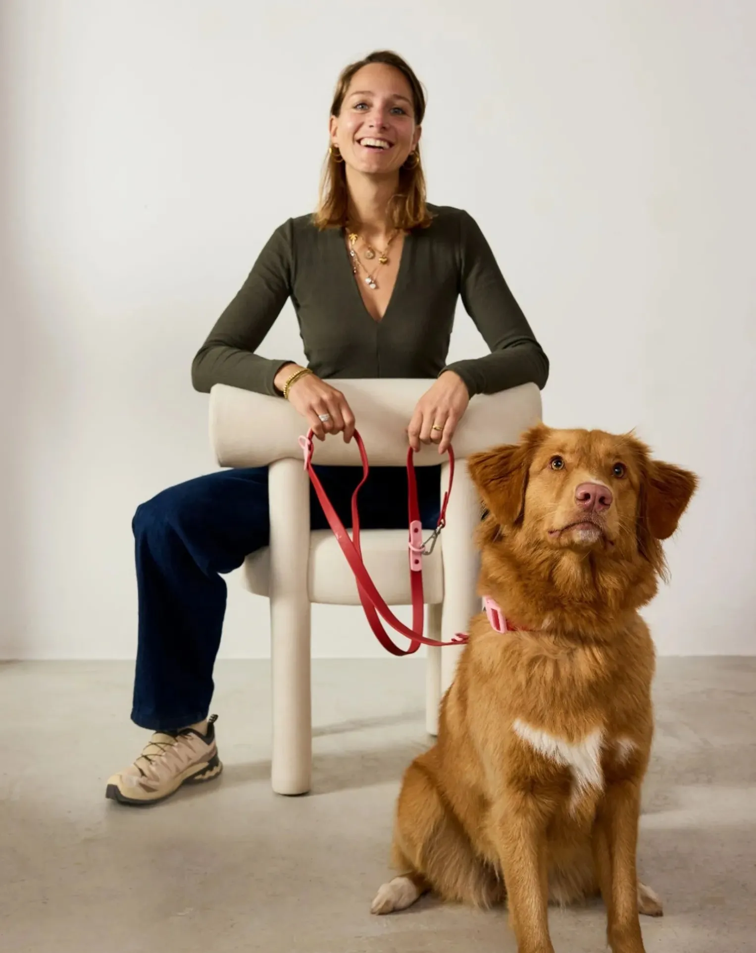 Adjustable dog leash