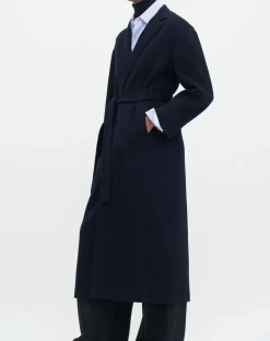 Alexa coat in wool and cashmere