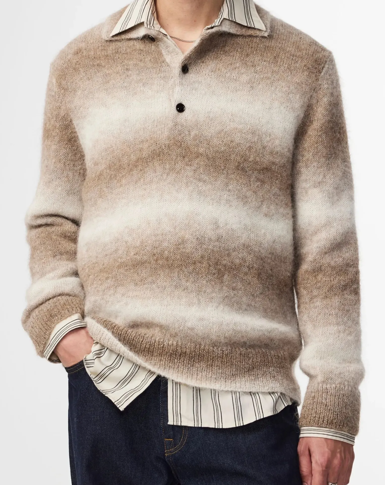 Alfiie Polo sweater 6656 Wool