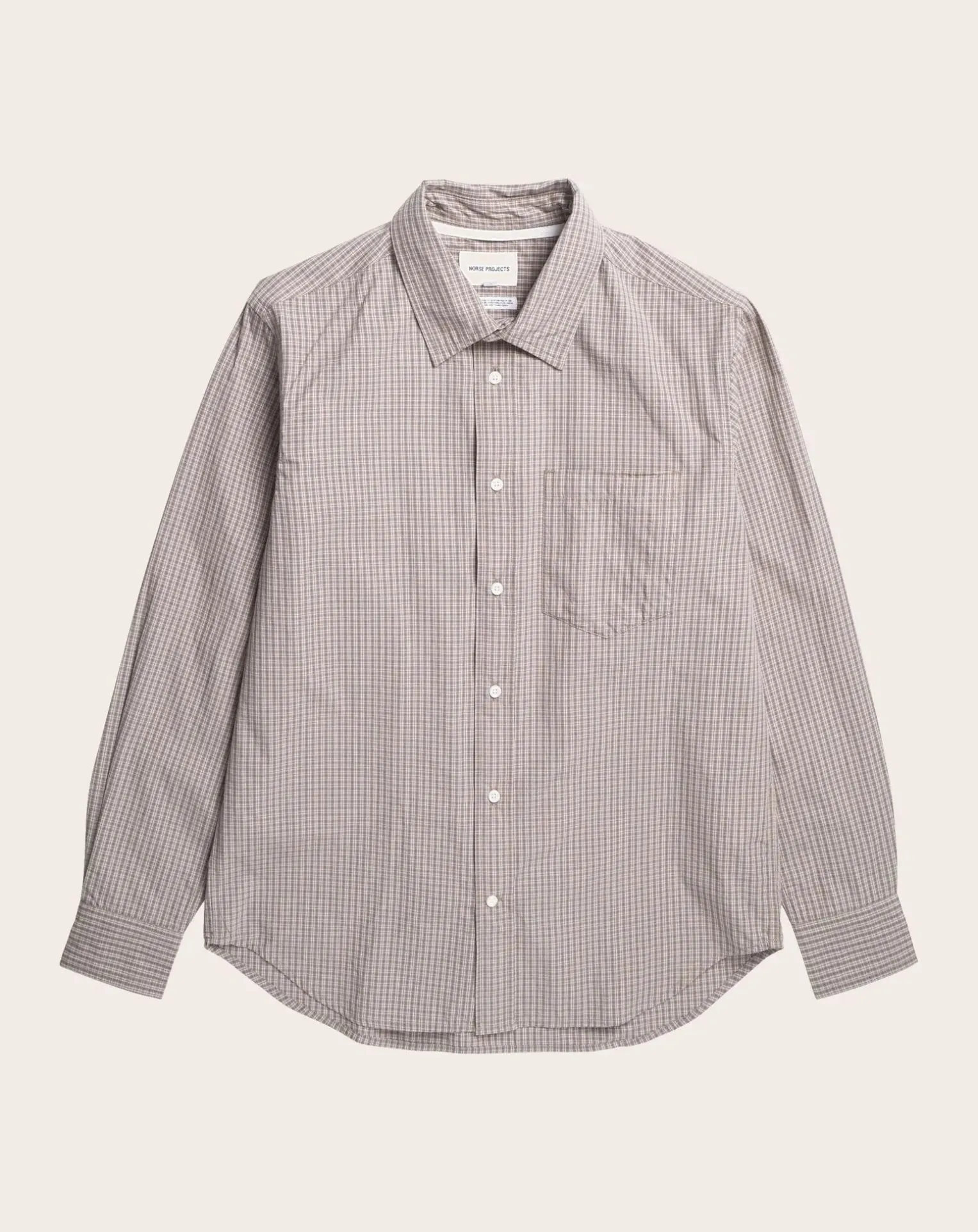 Algo Twill Carreaux shirt