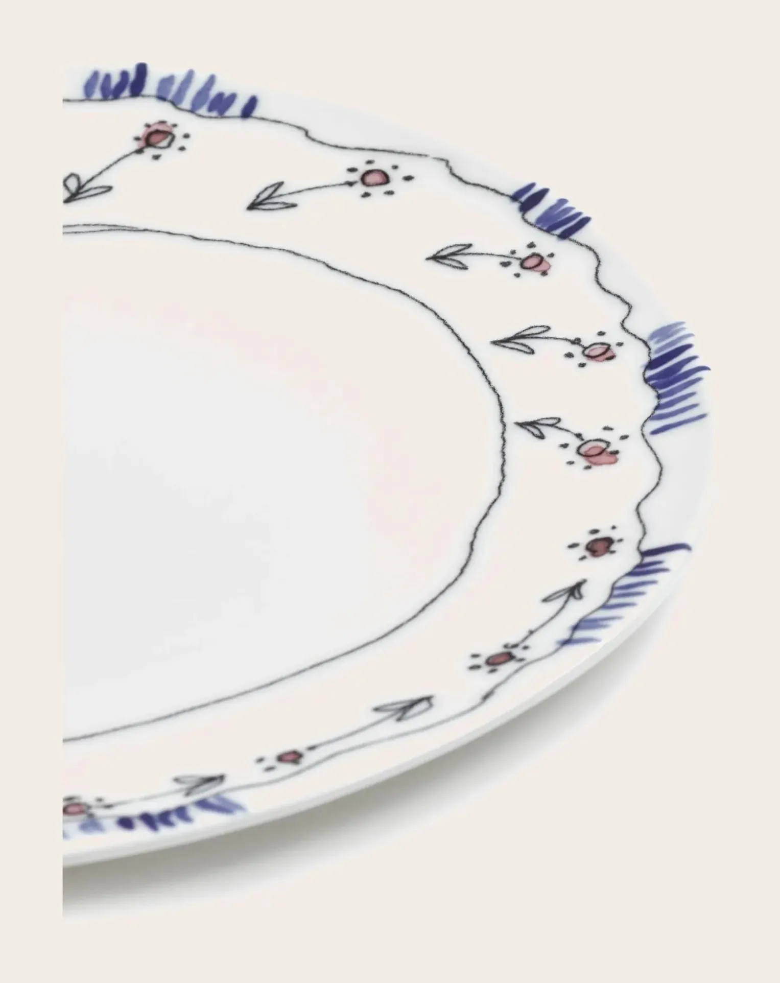 Anemone plates, Serax for Marni - Set of 2