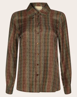 Arles Printed Silk Shirt