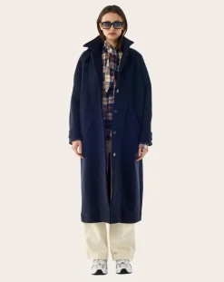 Avedon Virgin Wool Coat