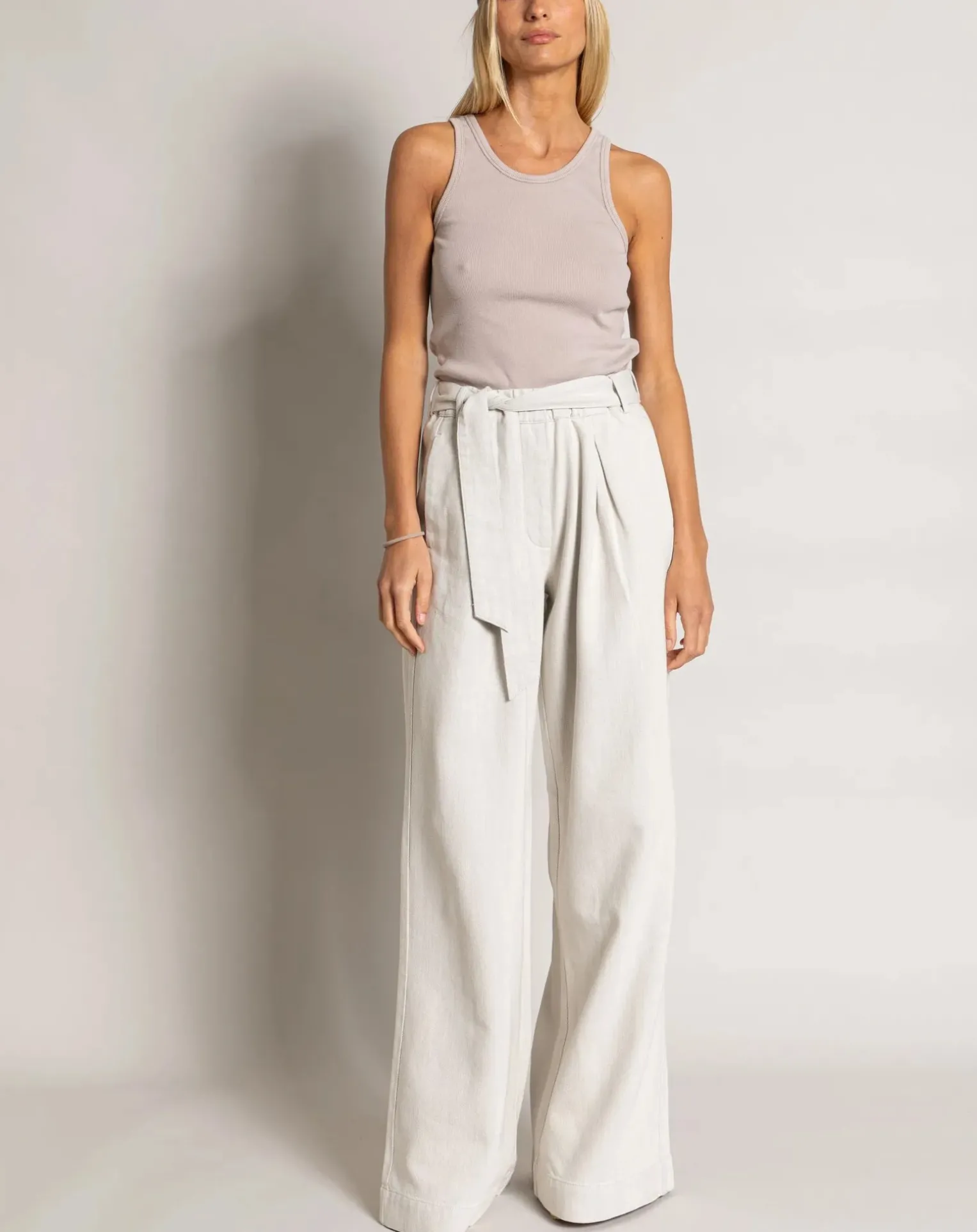 Ayla Organic Cotton Rib Tank Top