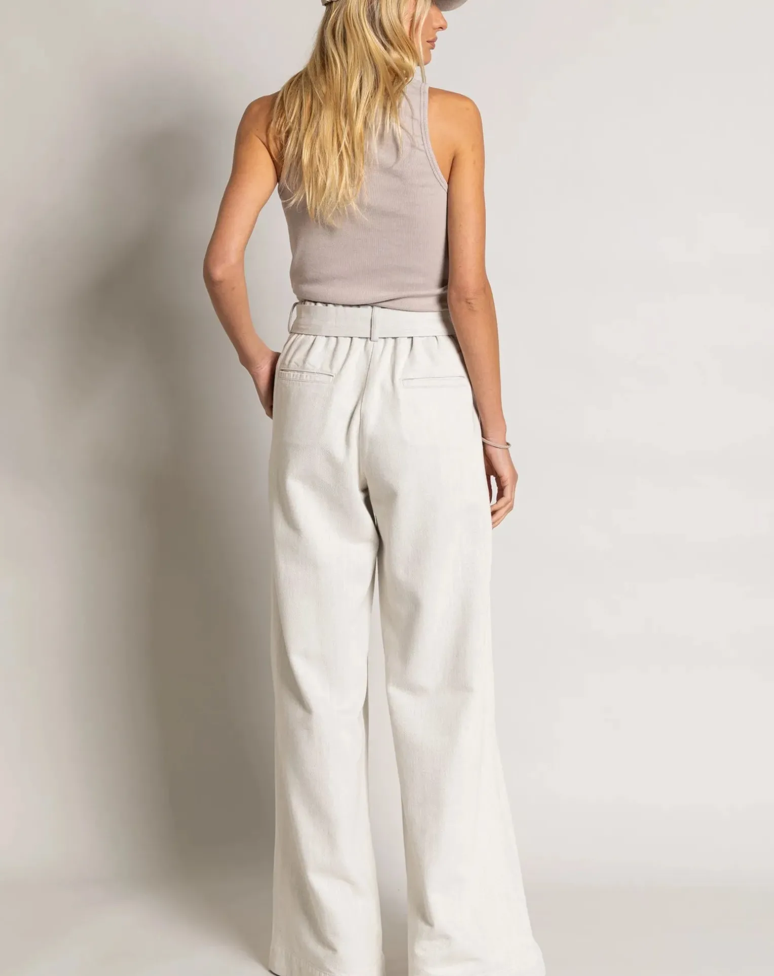 Ayla Organic Cotton Rib Tank Top