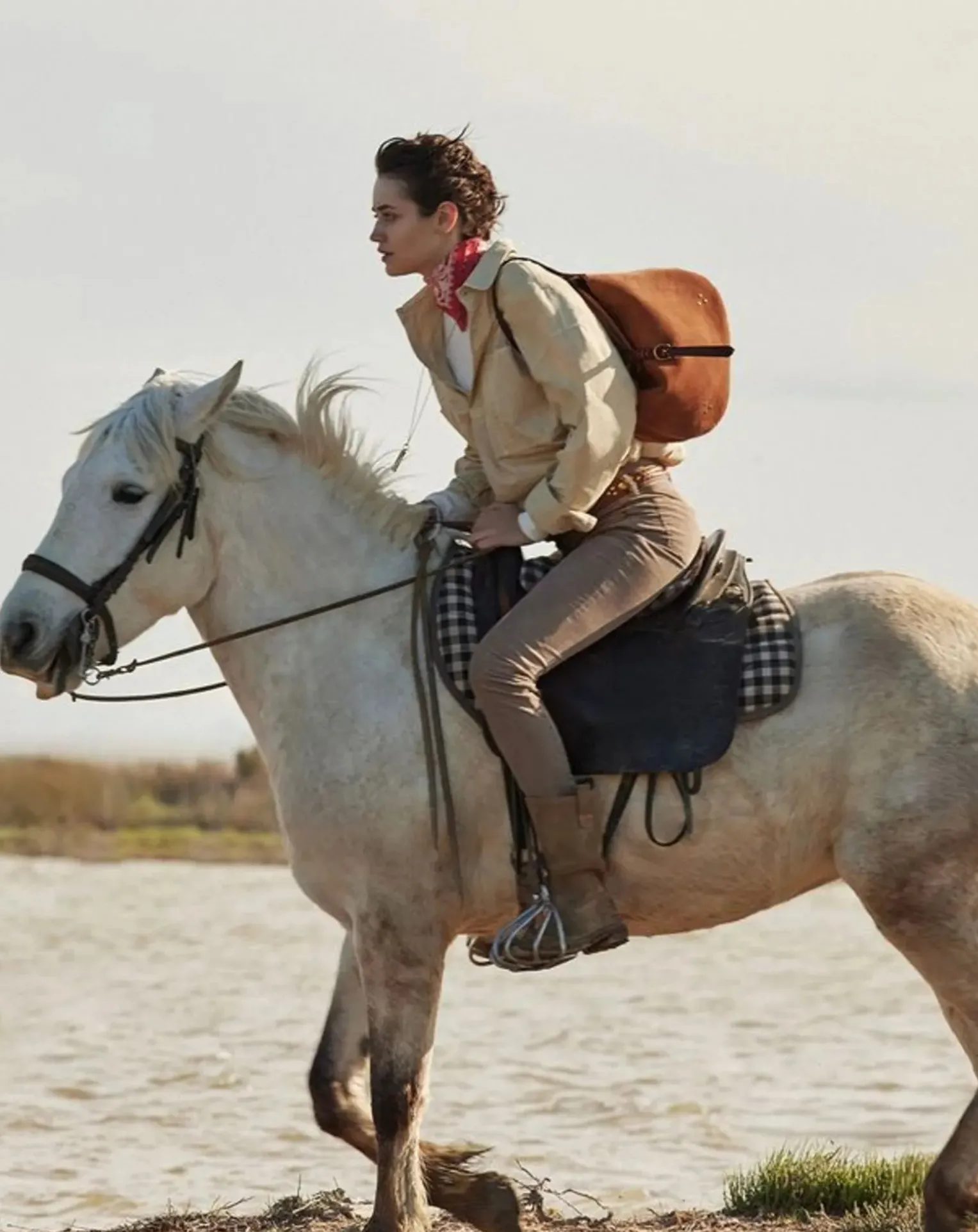 Bag Luis Velvet crust