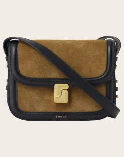 Bellissima Mini Bicolore Leather Croûte Bag