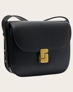 Bellissima Mini Lizard Embossed Grainy Leather Bag