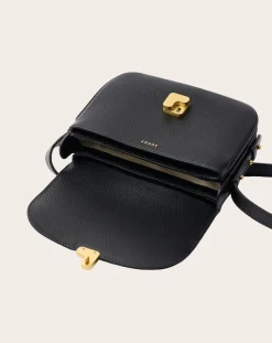 Bellissima Mini Lizard Embossed Grainy Leather Bag