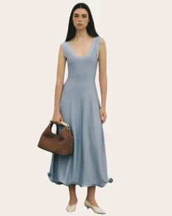 Boomerang Braided Leather Bag