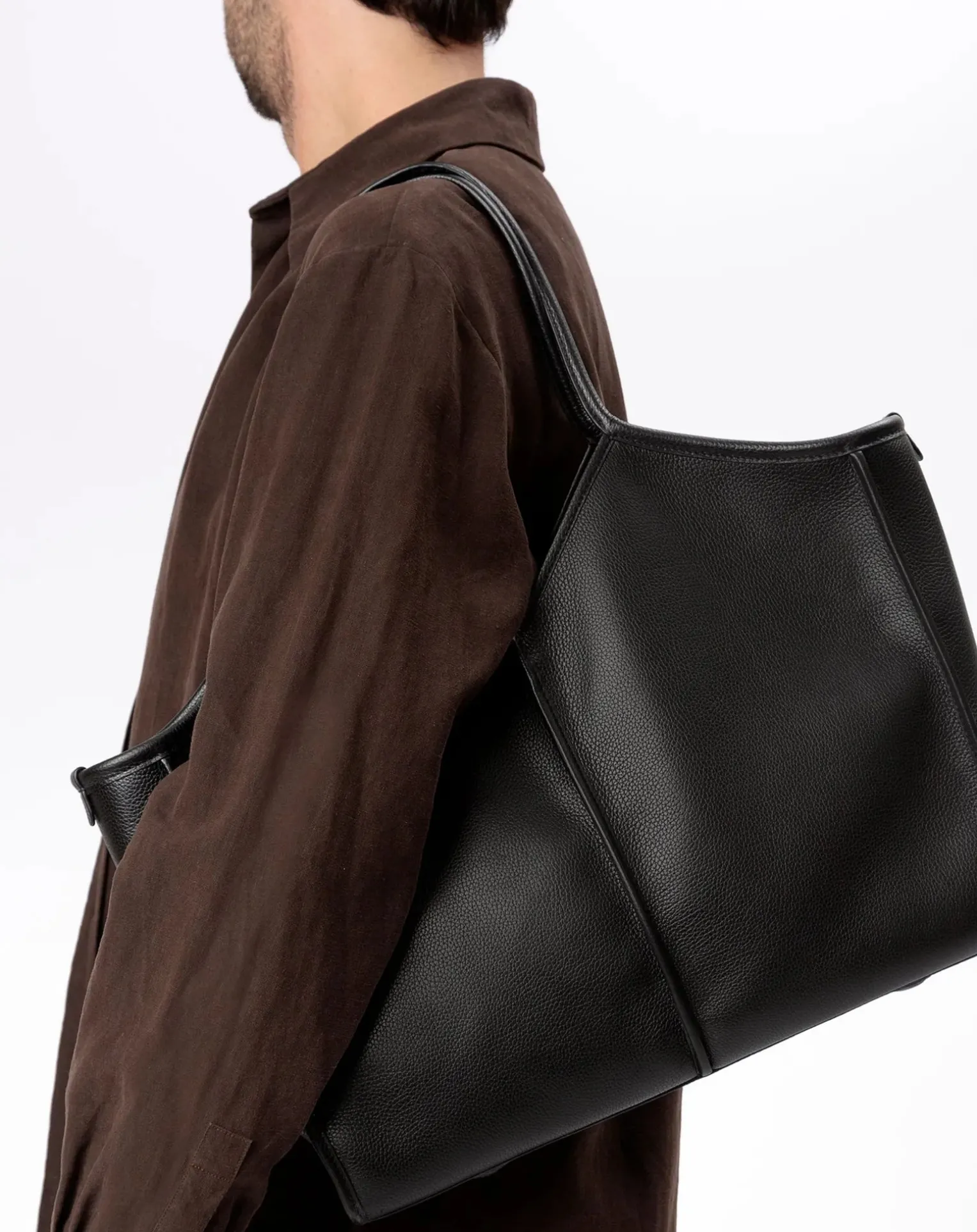 Calella Squared Medium Bag Grain Leather