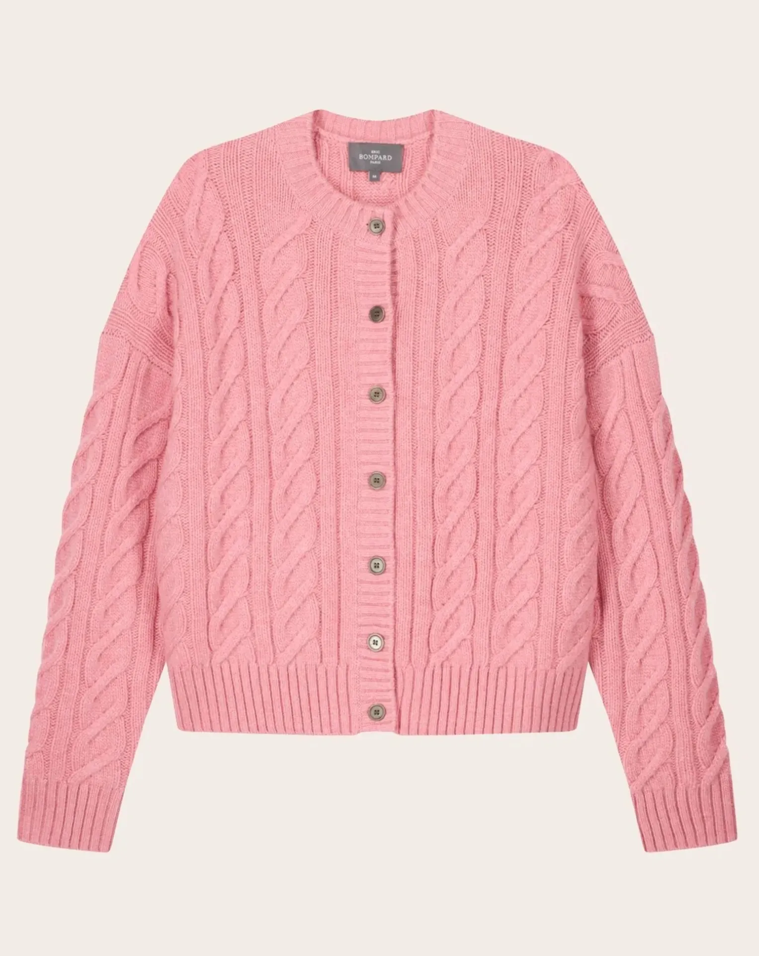 Cardigan Ample Maxi Torsades Cachemire