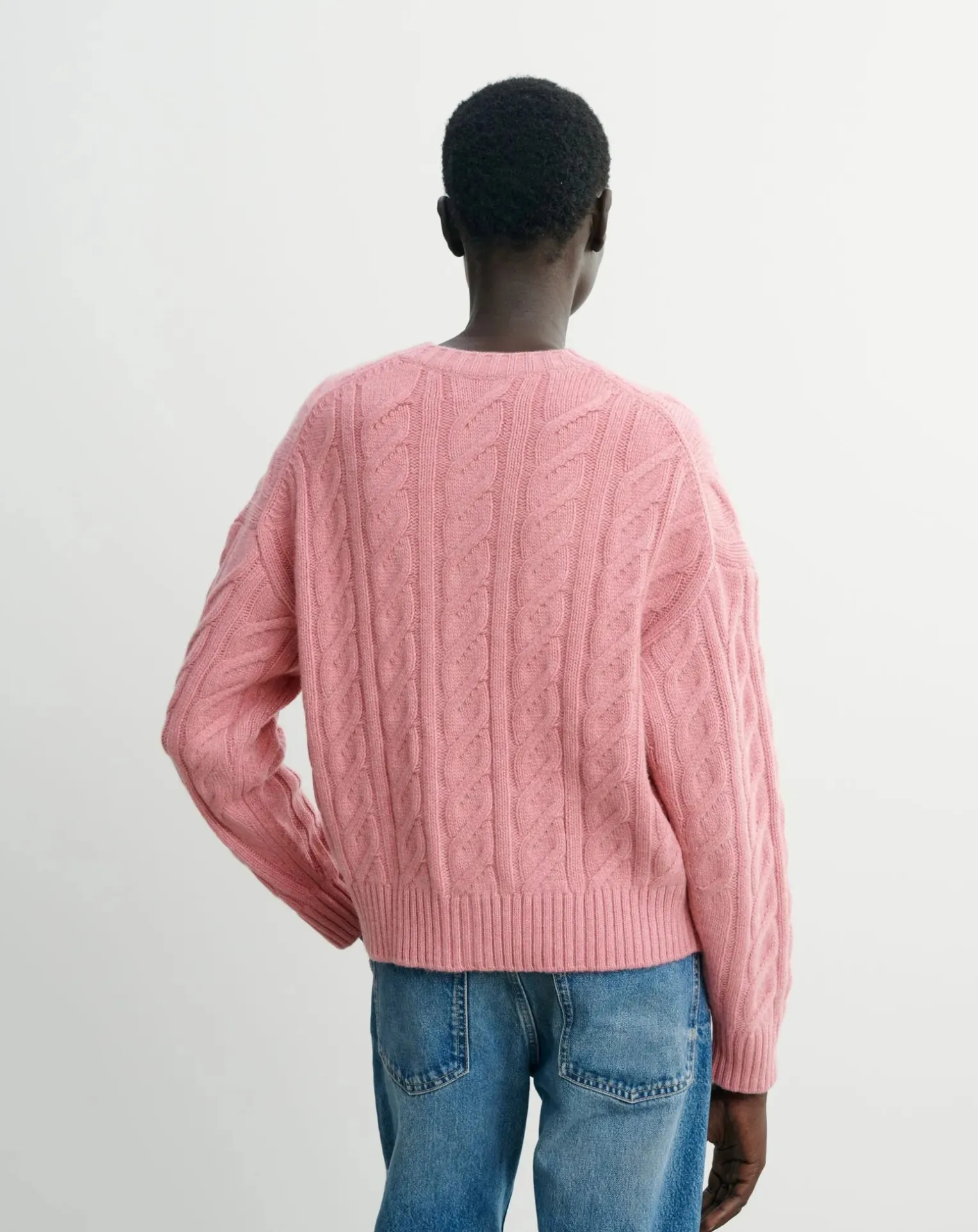 Cardigan Ample Maxi Torsades Cachemire