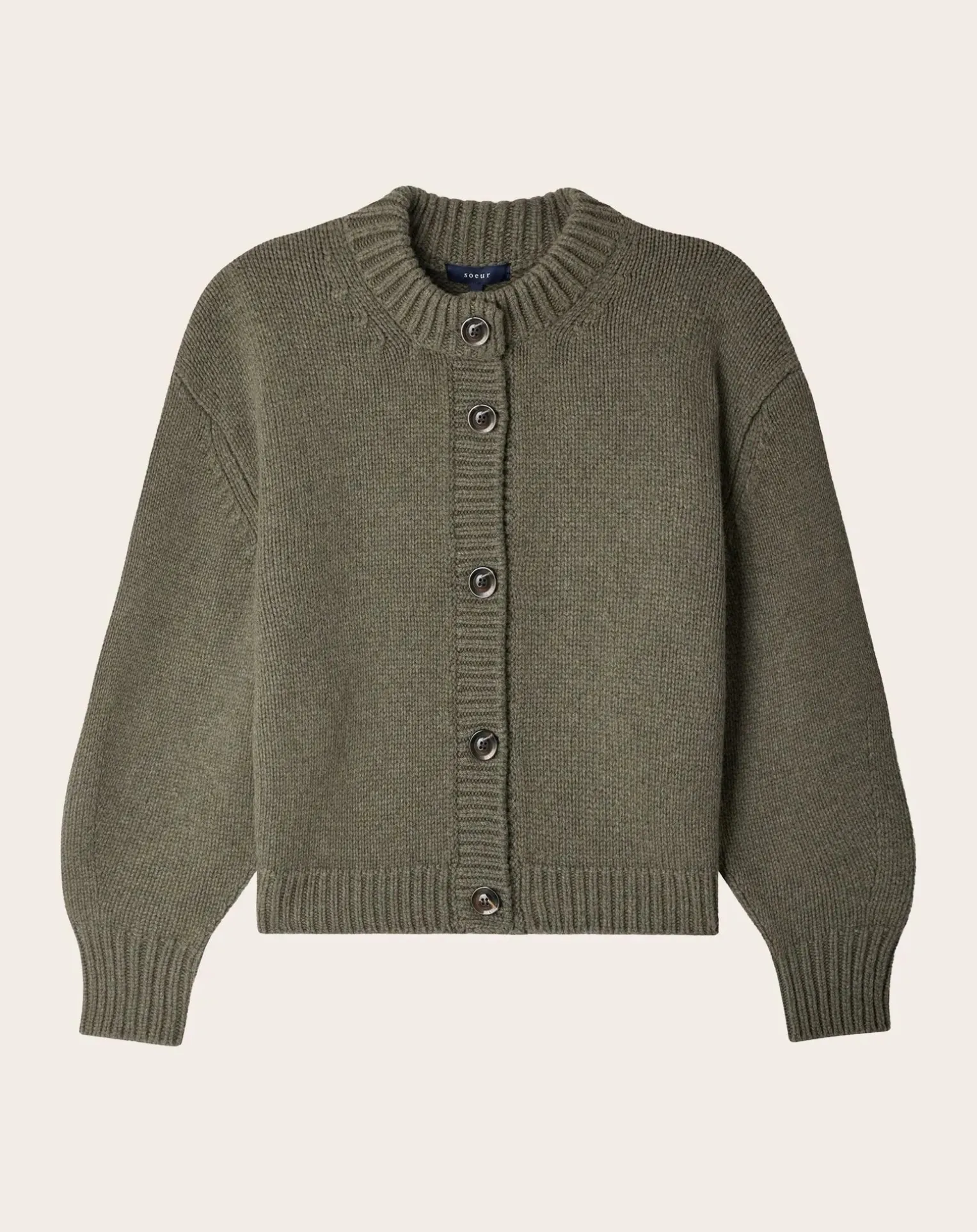 Cardigan Léonard Merino wool