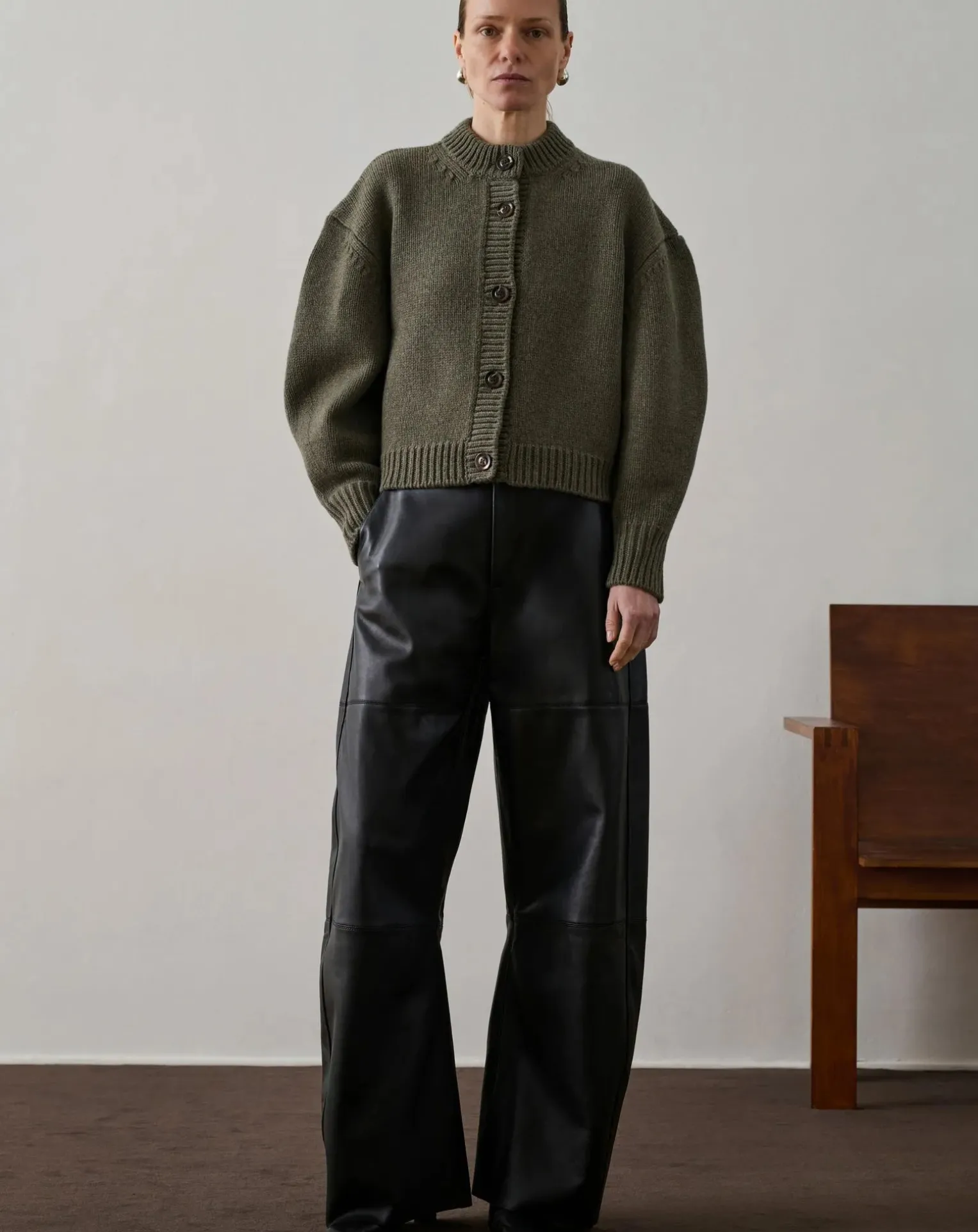 Cardigan Léonard Merino wool