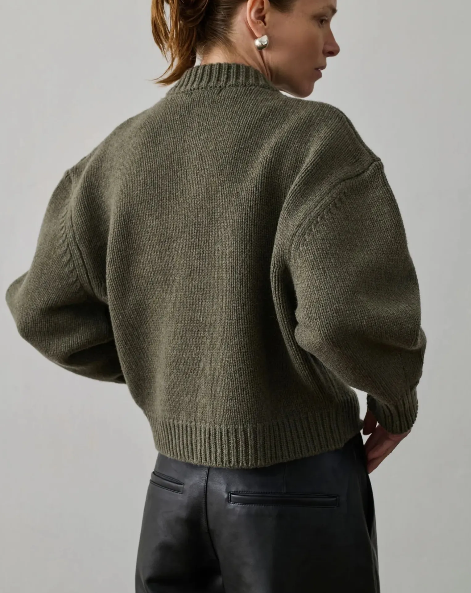 Cardigan Léonard Merino wool