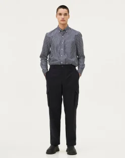 Cargo pants Dark navy Organic cotton