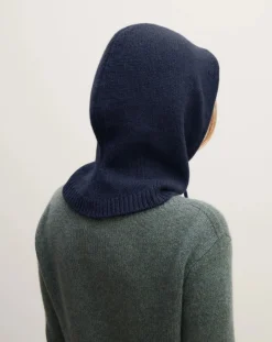 Cashmere cord balaclava