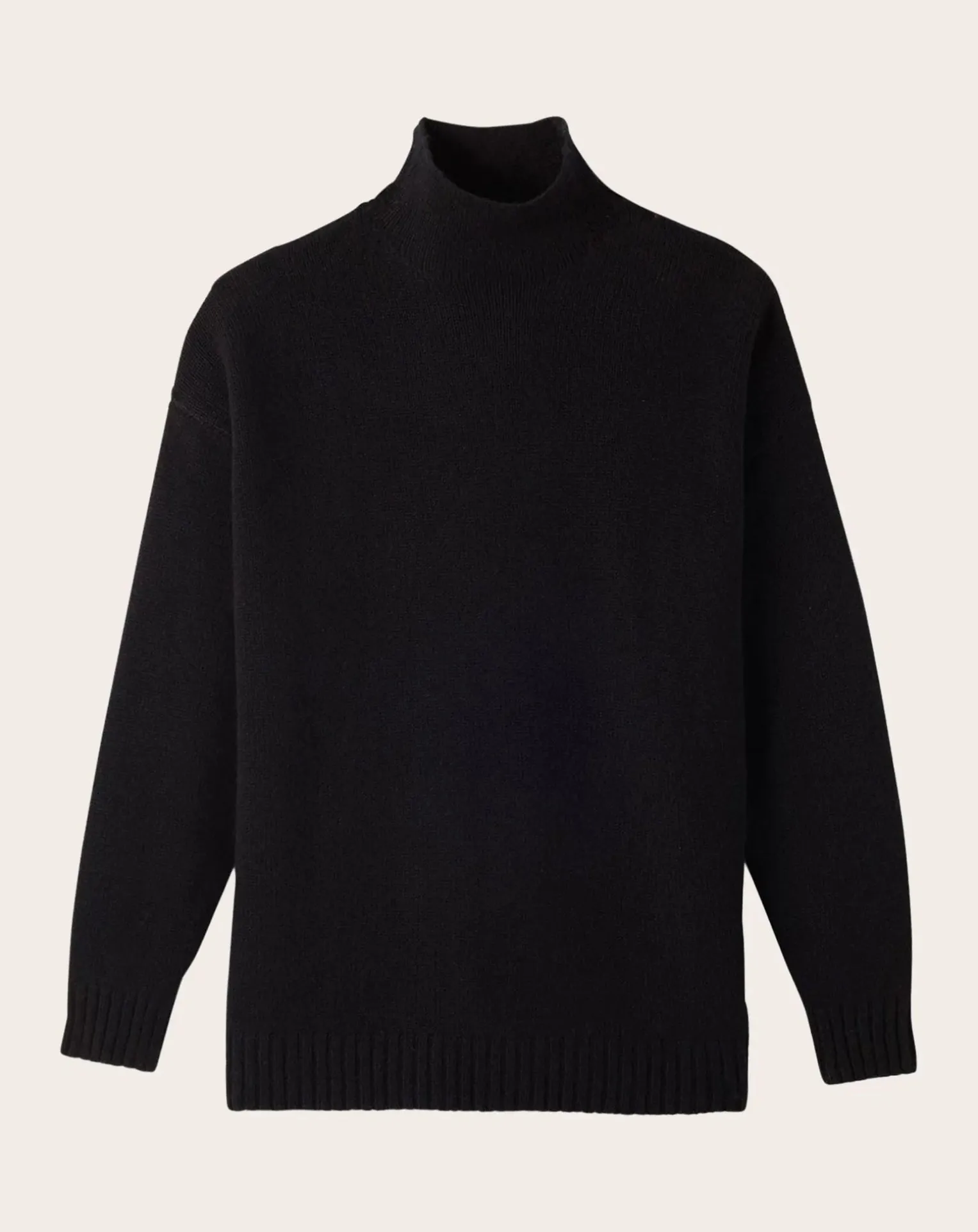 Cashmere High Neck Sweater