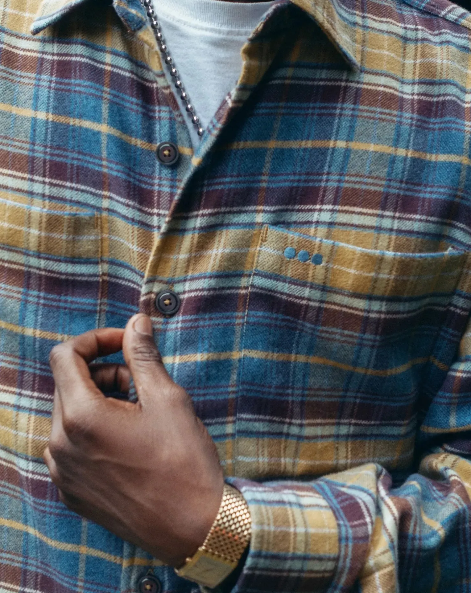 Checkered Shirt Casual Shirt Cotton