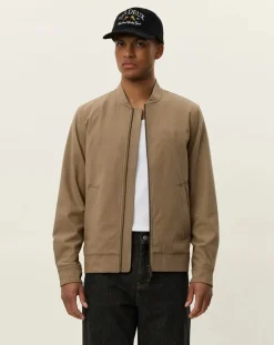 Como Textured Bomber Jacket