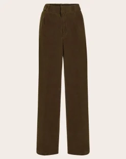 Corduroy Elastic Pants