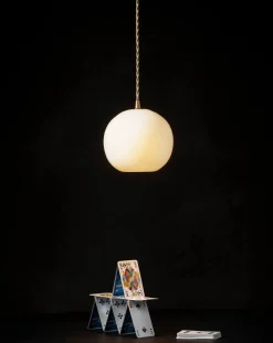 Cosmo porcelain hanging lamp, Anita Le Grelle