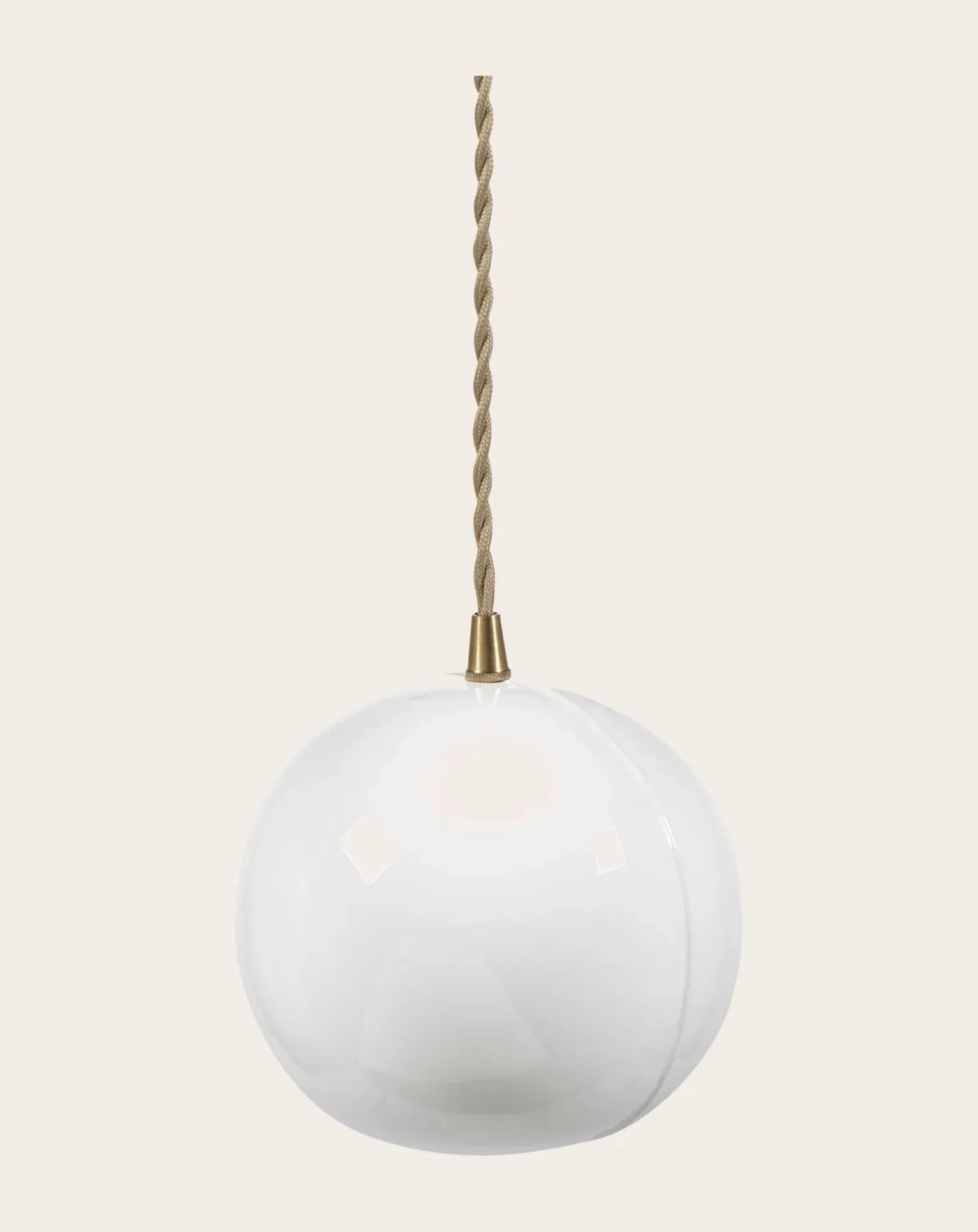 Cosmo porcelain hanging lamp, Anita Le Grelle