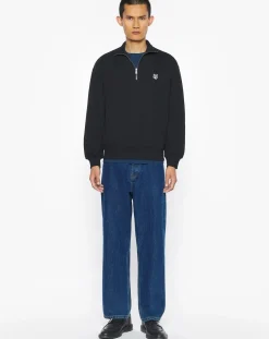 Cotton Comfort Half Zip Sweatshirt