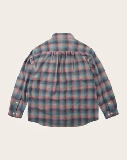 Cotton Flannel Check Work Shirt