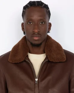 Cowhide Leather Pilot Jacket