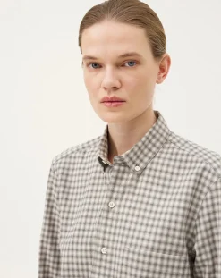 Curtis Grey checks Cotton Long Sleeve Shirt