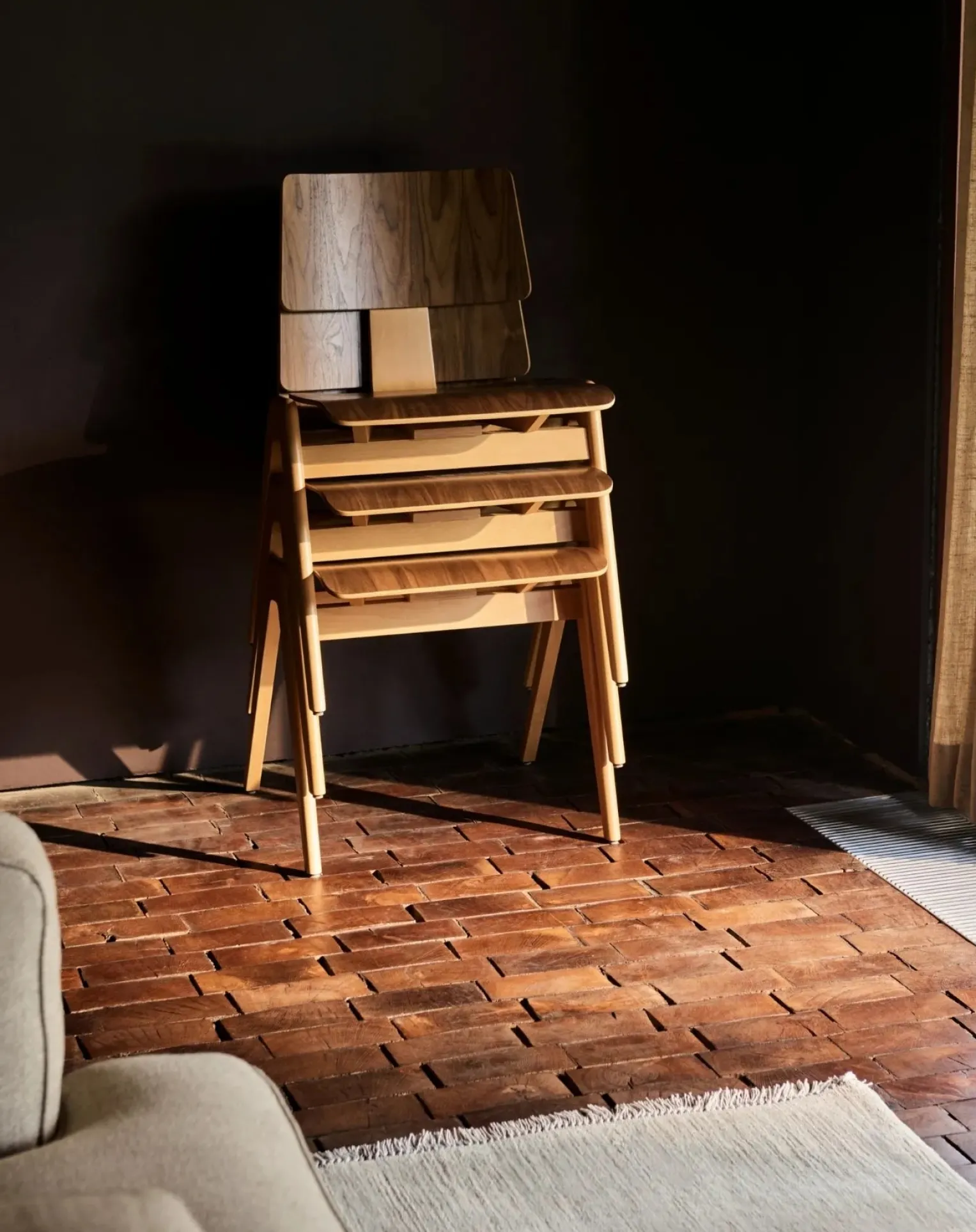 Daystack RD1 chair, Robin Day