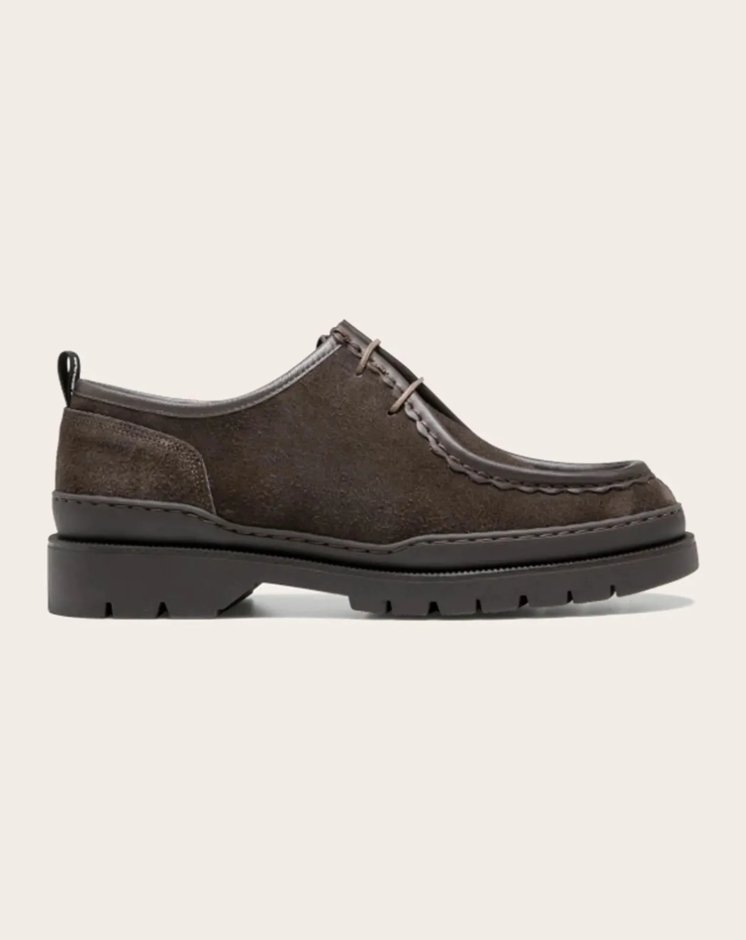 Derbies Notched Sole Major VP OAK 2 Suede