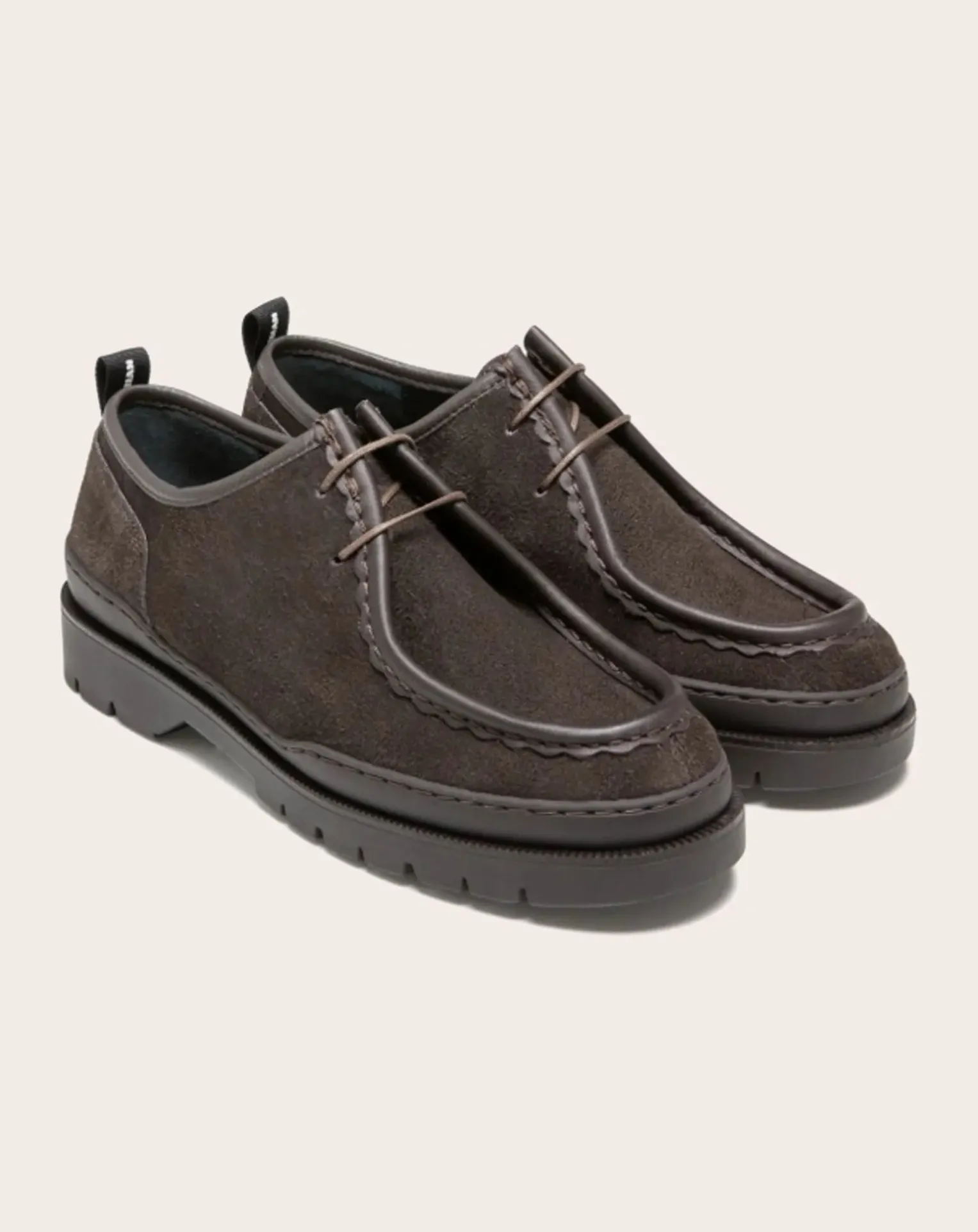 Derbies Notched Sole Major VP OAK 2 Suede