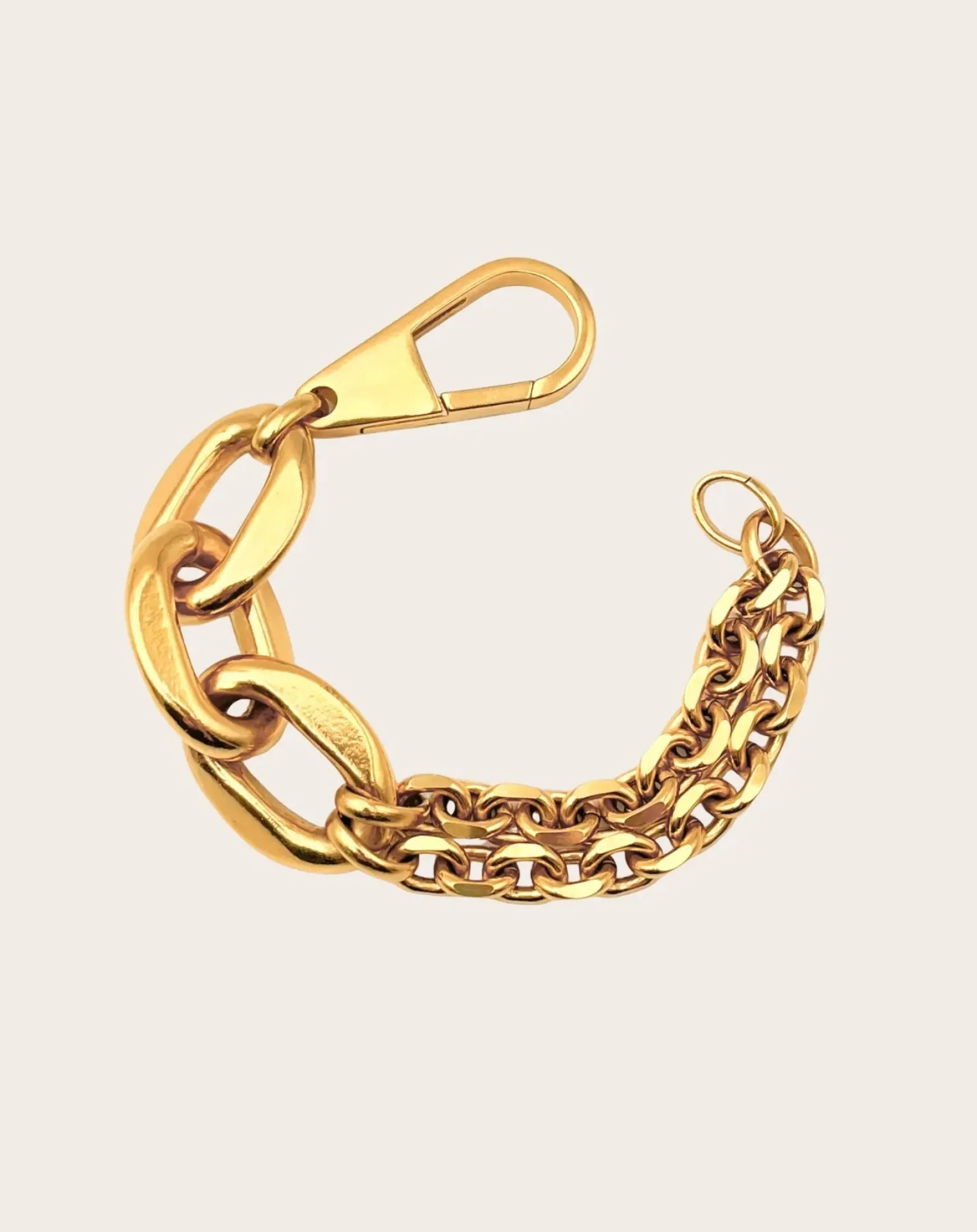 Edgar Double Chain Bracelet