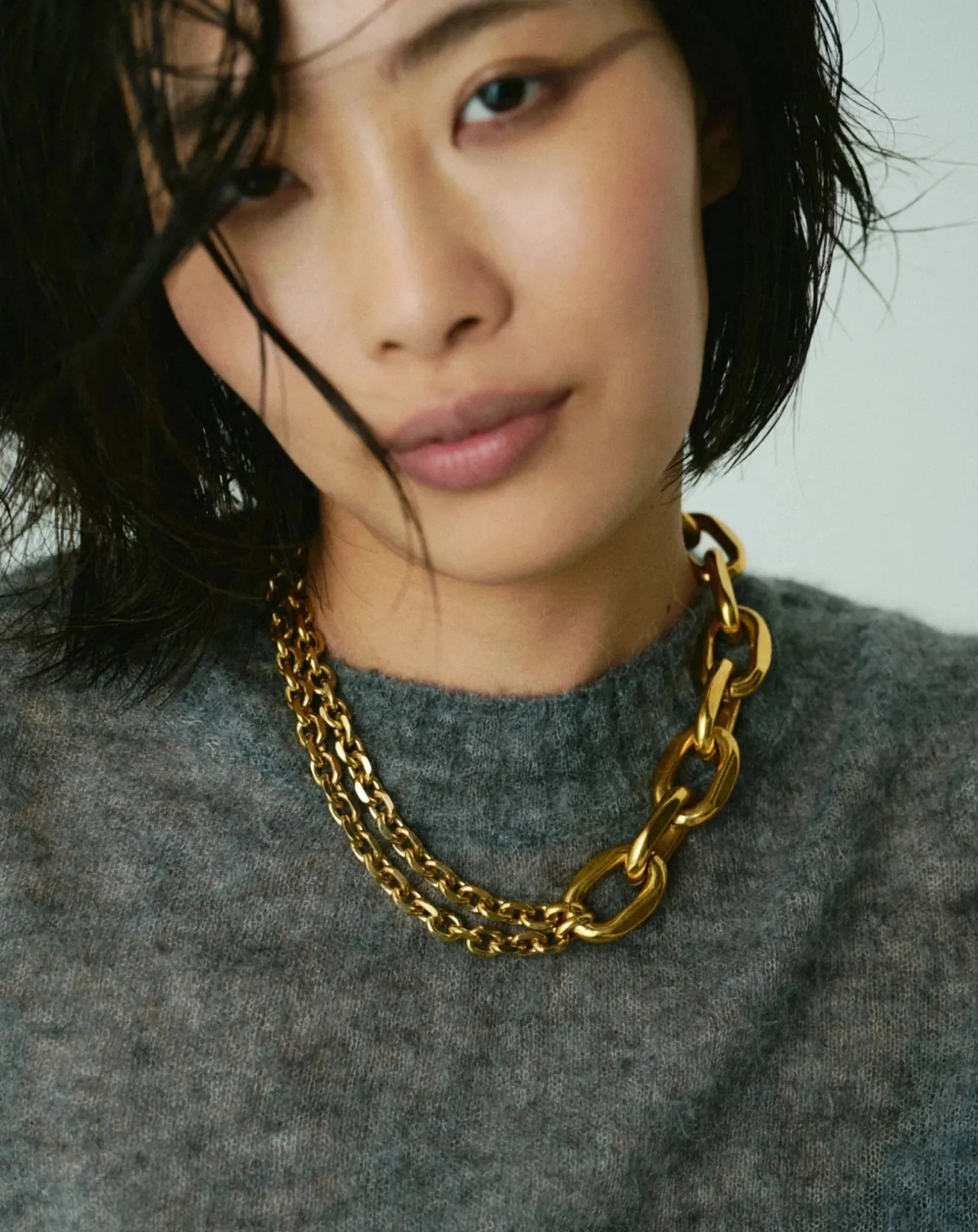 Edgar Double Chain Necklace