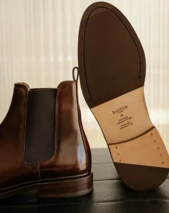 Elastic Leather Boots