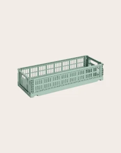 Elongated folding crate Crate