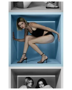 Emily Wrap sandals 90