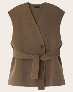 Evasion Wool Sleeveless Jacket