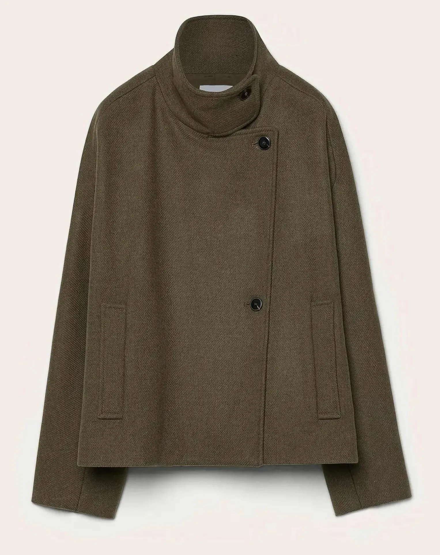 Felt Wool Coat