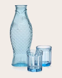 Fish & Fish decanter and glass set