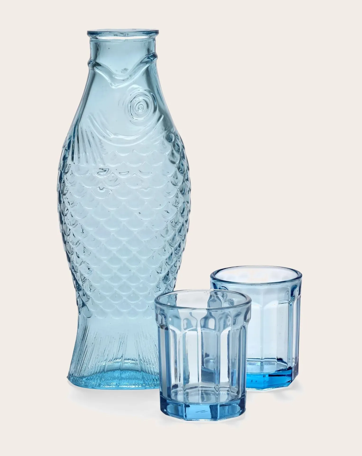 Fish & Fish decanter and glass set