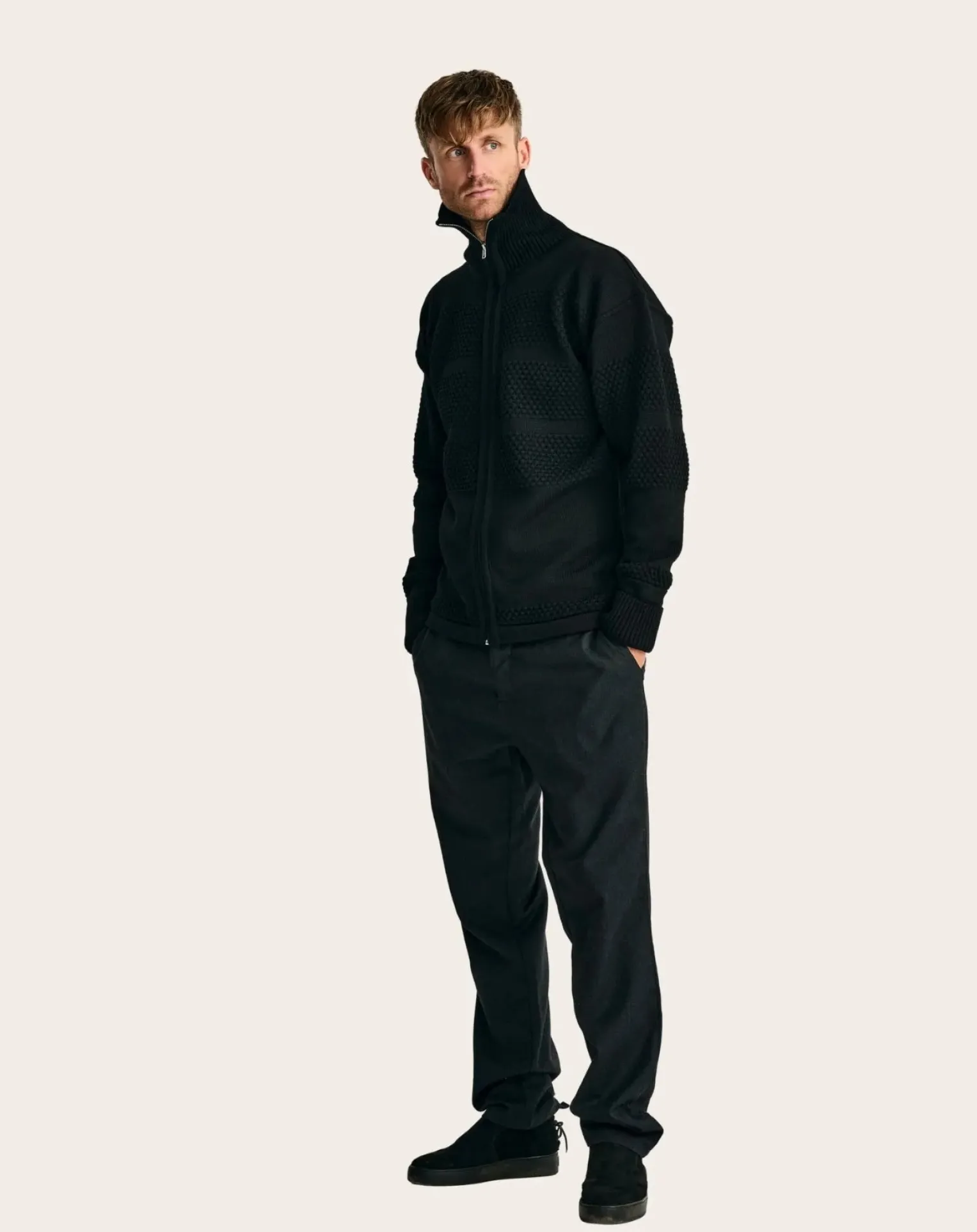 Fisherman Wool Sweater