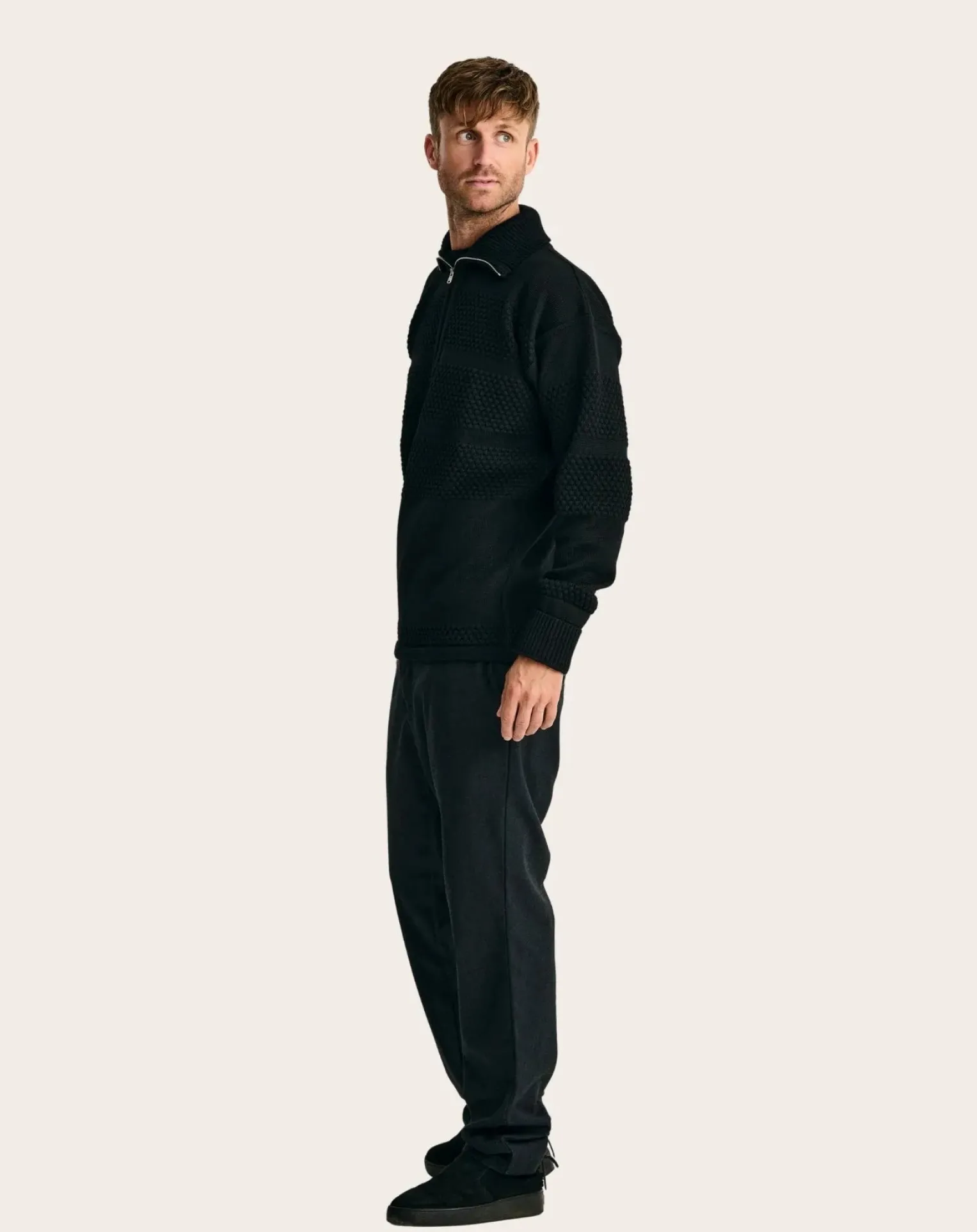 Fisherman Wool Sweater