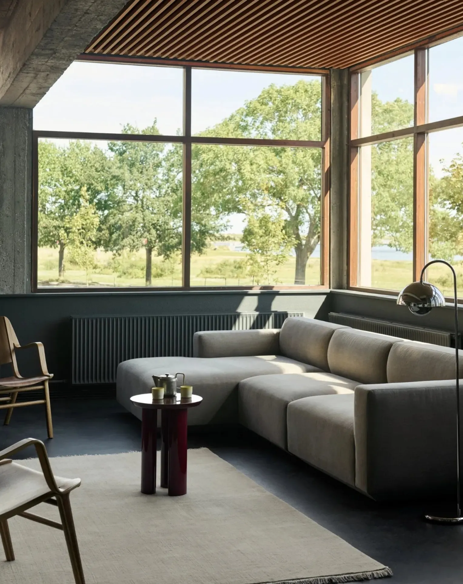 Flowerpot VP12 floor lamp, Verner Panton