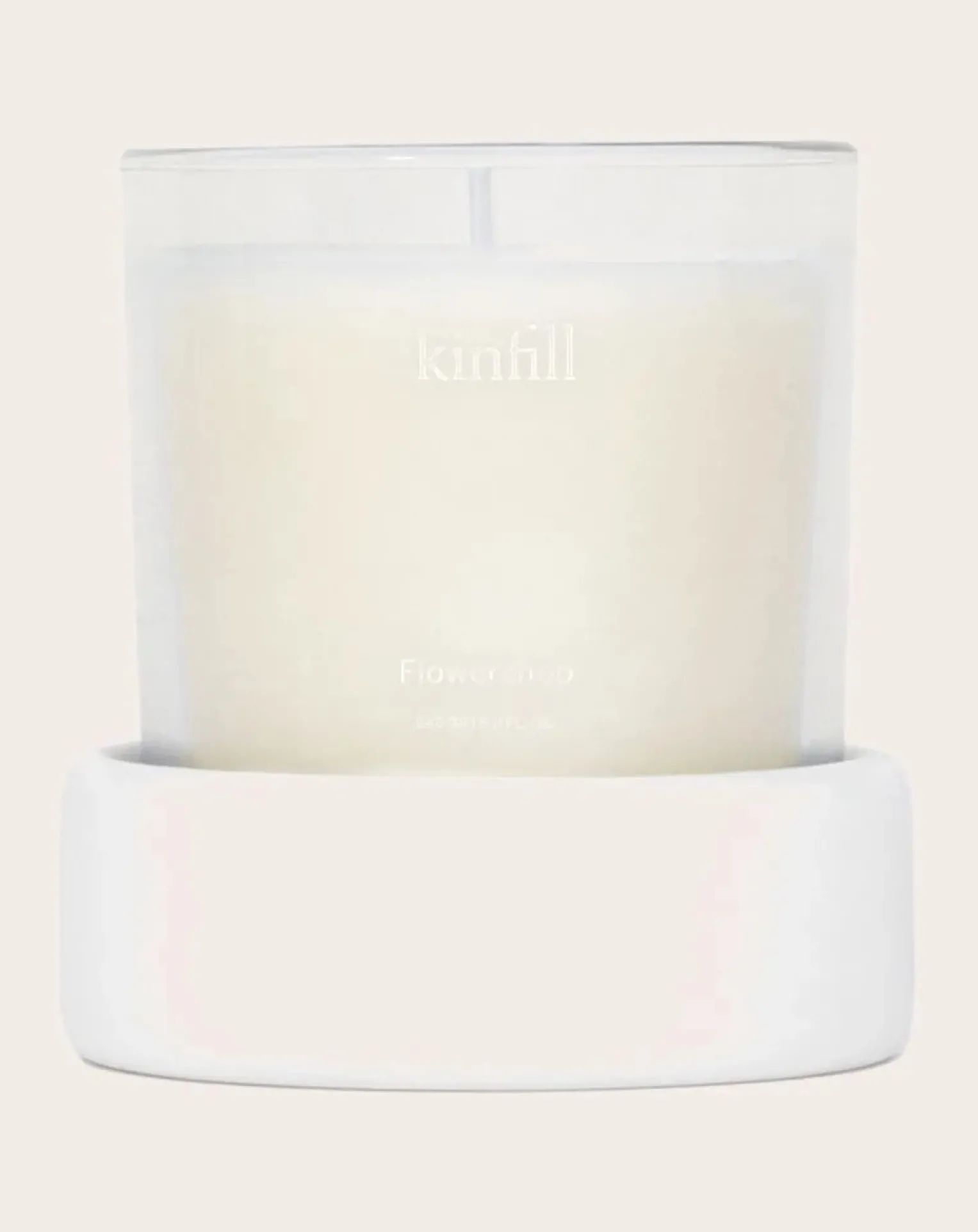 Flowershop scented candle