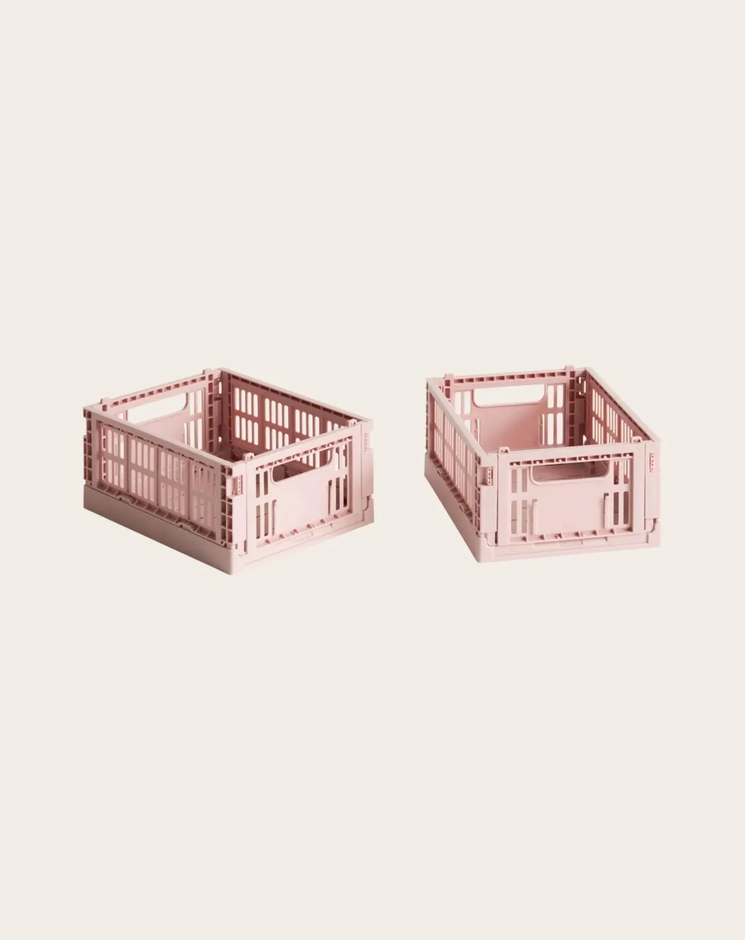 Foldable crates - Set of 2