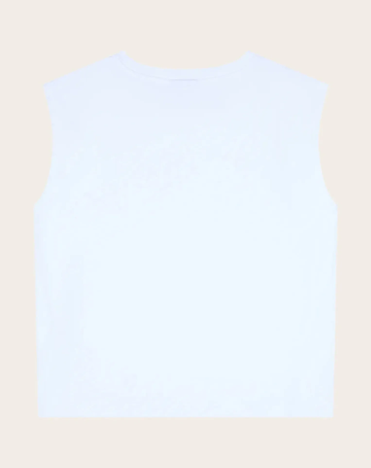 Freja organic cotton sleeveless T-shirt